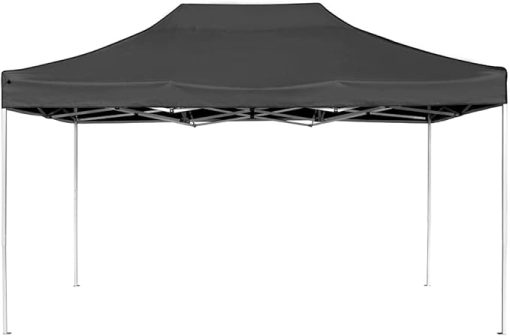 Professional Folding Party Tent, Outside Canopy Tents for Outdoor Camping Canopy Sun Room Suitable for Sporting Events Business Exhibitions Weddings Parties Aluminum 14.8'x9.8' Anthracite - Image 2