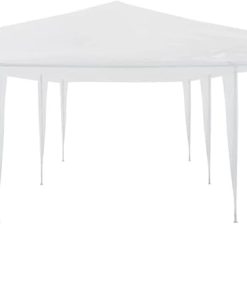 Party Tent 9.8’X29.5′ Pe White 1Ps 6.6′-Eave Height from The Ground 2