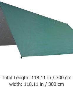 Waterproof Totority Family Camping Tent 4-Pole Square Canopy 2