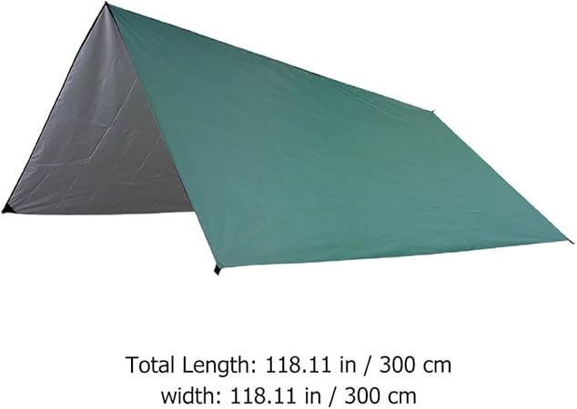 Waterproof Totority Family Camping Tent 4-Pole Square Canopy 2 Waterproof Totority Family Camping Tent 4-Pole Square Canopy - Image 2