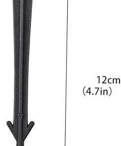 100 Plastic Tent Stakes Durable Ground Nails for Camping and Canopies 2