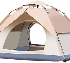 Double-Layer Waterproof Beach Tent for Camping and Fishing