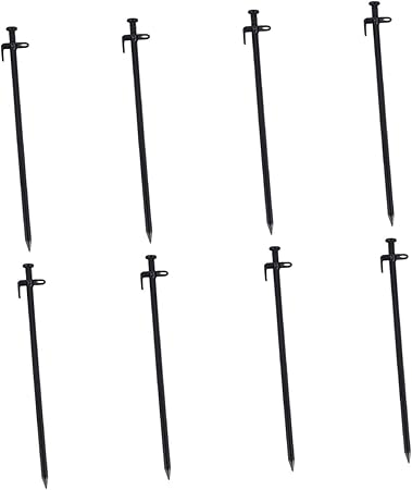 Reusable Steel Camping Stakes for Tents Awnings and Outdoor Use Reusable Steel Camping Stakes for Tents Awnings and Outdoor Use
