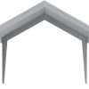 Carport Replacement Canopy Car Shelter Tent 12x20ft Grey Not Include Frame
