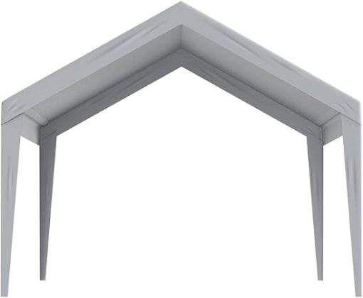 Carport Replacement Canopy Car Shelter Tent 12x20ft Grey Not Include Frame