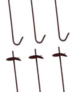 BESPORTBLE Easy Install Ground Anchors for Greenhouses 6 Pack