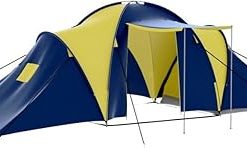 Spacious Waterproof Camping Tent for 9 People with Easy Setup