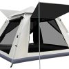Automatic Waterproof Sun Protection Tent for 3-4 People Green 4
