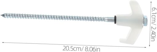 Garneck Heavy Duty Spiral Tent Stakes with Sleeve Extractor for Camping - Image 2