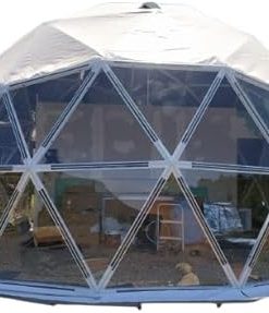 Geodesic Dome Featuring Stunning Glass Panoramic Window
