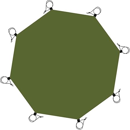 Waterproof Octagonal Tent Footprint Mat for Camping Gear and Shelter Waterproof Octagonal Tent Footprint Mat for Camping Gear and Shelter