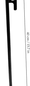 YARNOW Tent Camping Stakes with Easy Pull-Out Design and Smooth Tip 2