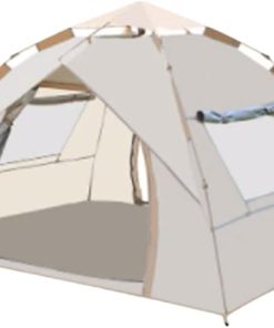 Automatic Camping Tent for 1-3 Persons with Double Doors and Windows