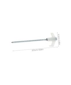 Heavy Duty Spiral Tent Stakes 13mm for Camping and Beach Use 2