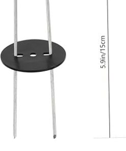30 Pack Heavy Duty U-Shape Ground Stakes for Camping and Gardening 2