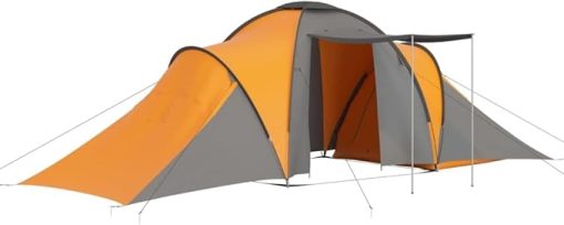 6 Person Camping Tent with 2 Compartments Easy Setup Outdoor Use - Image 2