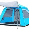 Family Camping Tent for 3-4 People Instant Setup Waterproof 210X210CM 3