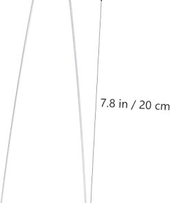100pcs U-Shaped Metal Grass Stake Rods for Lawn and Garden Projects 2