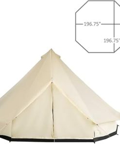 Spacious Waterproof Camping Tent for 10 People Ideal for Families 2