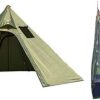 Fiberglass Camping Tent Poles 192.9in Foldable Support for Hiking 4