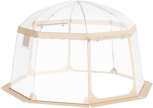 Instant Pop-Up Clear Bubble Tent for 8-10 Persons Weather Proof