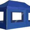 Perfect Outdoor Shelter with Professional Folding Party Tent, Waterproof Aluminum Frame, Easy to Transport, 19.7’x9.8′, Cream 3