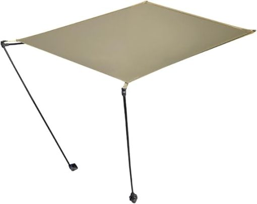 Portable Folding Camping Chair with Shade for Fishing and Hiking