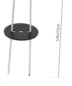 Aluminum Landscape Spiral Stakes for Camping Canopy and Garden Use 2
