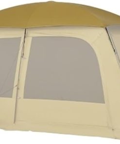 Multi-Purpose Camping Picnic Party Tent Tent Outdoor Canopy Portable Camping Camping Accessories Outdoor Awning Multi-Person Tent Camping accessori (Color : Mat) (Top)