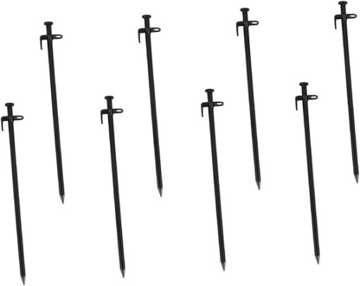 SUPVOX Ground Anchors Tent Stakes for Camping Gardening Hiking
