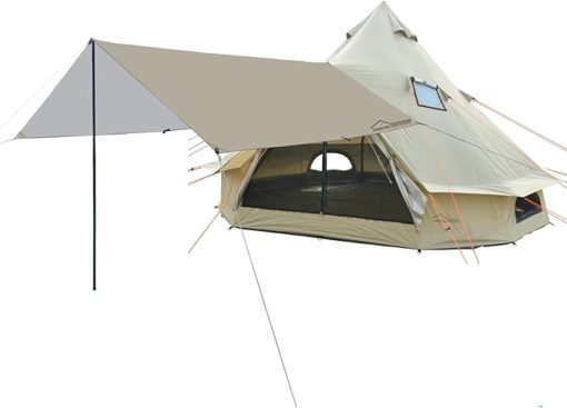 Danchel B2A 4 Season Yurt Tent with Stove Jack for Winter Camping