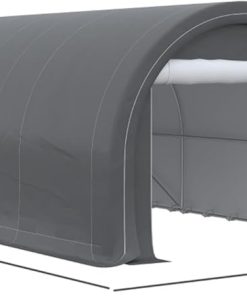 Durable Water-Resistant Camping Tent Easy Setup Gray Color 2