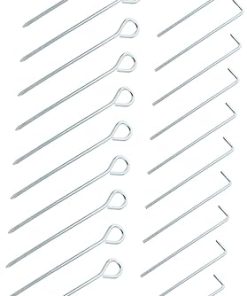 Totority Iron Tent Pegs for Sand Camping Outdoor Accessory Pieces