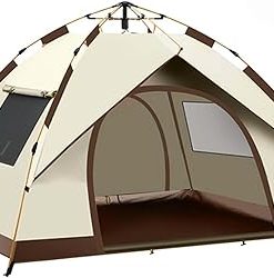 Ultralight 2-4 Person Pop Up Camping Dome Tent Waterproof Easy Set Up 2