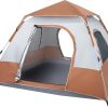 Beige Garden Marquee Gazebo Pavilion Tent 127.2 x 104.3 Inches 4