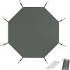Durable Waterproof Camping Tarp Tent Footprint Octagon Ground Mat 151x151in