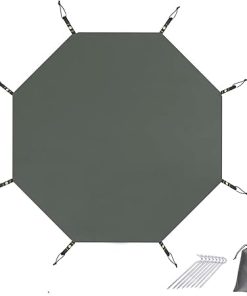 Durable Waterproof Camping Tarp Tent Footprint Octagon Ground Mat 151x151in