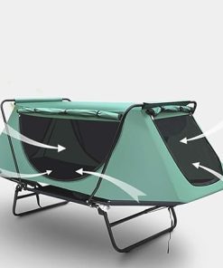 Winter Oxford Canvas Double Tent for Family Camping Weekends 2