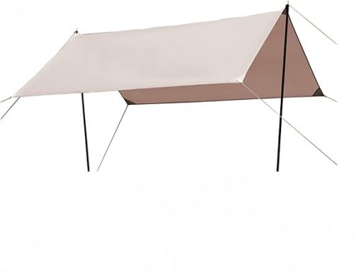 Outdoor Camping Canopy Tent 210cm Rod for 4-10 People Easy Setup