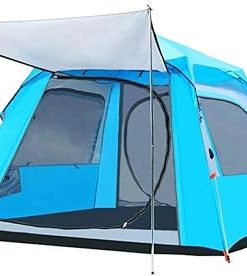 Automatic Waterproof Sun Protection Tent for 3-4 People Green 2