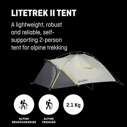 SALEWA Litetrek II Camping Tent for Outdoor Adventures 2 SALEWA Litetrek II Camping Tent for Outdoor Adventures - Image 2