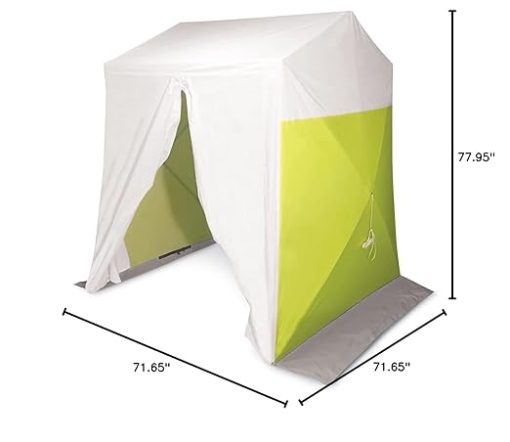 Allegro Industries 9401‐66 Deluxe Work Tent, 6' x 6', 1 Door, Green - Image 2