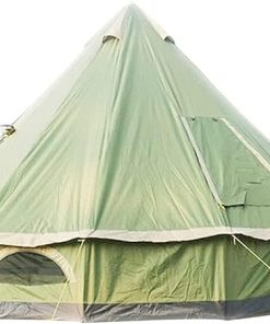 Waterproof Pyramid Tent for 5-8 People Portable Outdoor Camping