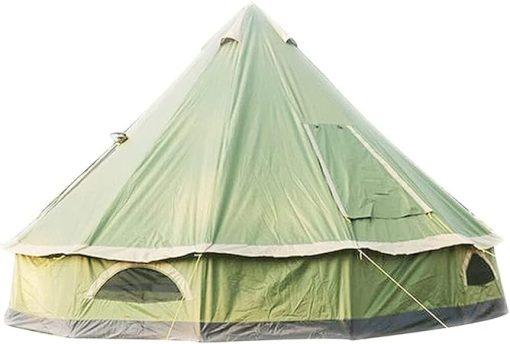 Waterproof Pyramid Tent for 5-8 People Portable Outdoor Camping