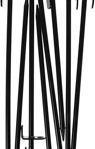 Sturdy Steel Ground Stakes for Improved Outdoor Tent Anchoring