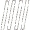 Heavy Duty Camping Tent Stakes with Fluorescent Tips for Outdoors 3