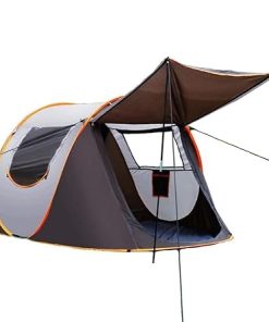 Windproof Portable Camping Tent for 2-4 People with Carry Bag