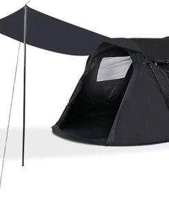Automatic Vinyl Camping Tent for Sun and Rain Protection Overnight