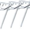 HEMOTON Tent Stakes Set Heavy Duty Iron Camping Ground Pegs Easy Install 3