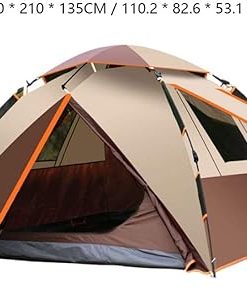 4 Person Quick Automatic Waterproof Camping Tent for Family Use 2